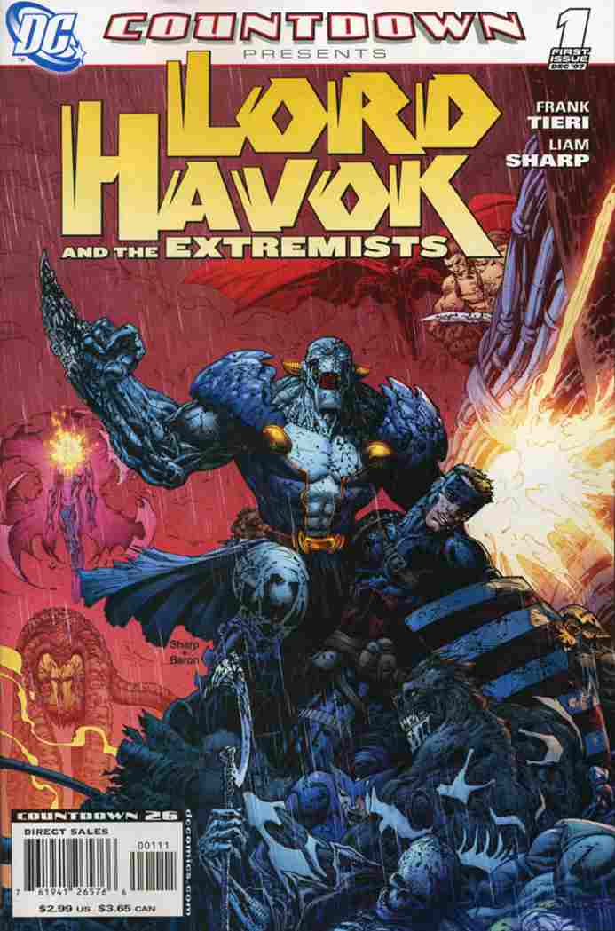 COUNTDOWN LORD HAVOK AND THE EXTREMISTS #1