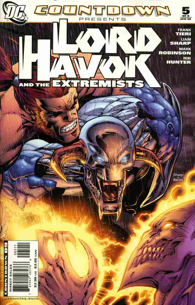 COUNTDOWN LORD HAVOK AND THE EXTREMISTS #5