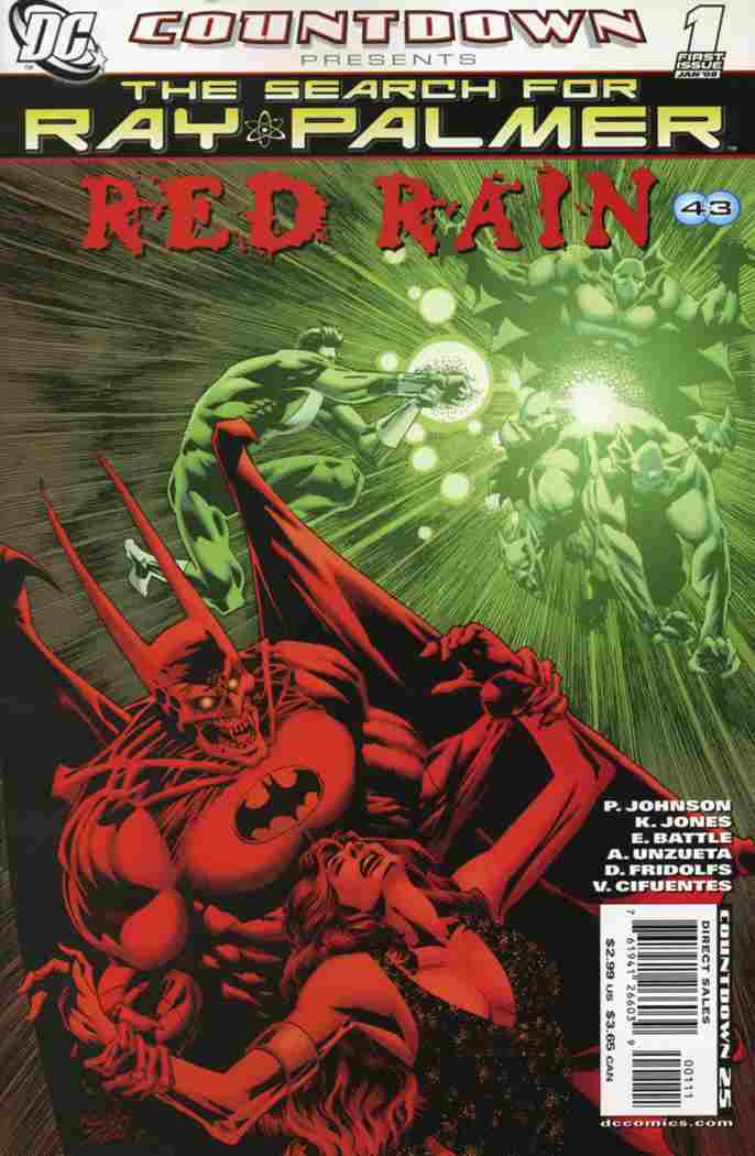 COUNTDOWN SEARCH FOR RAY PALMER RED RAIN #1