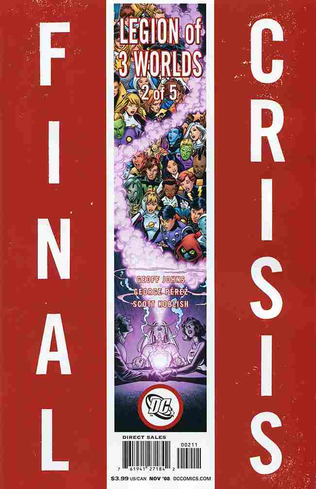 FINAL CRISIS LEGION OF THREE WORLDS #2 CVR B