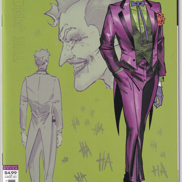 BATMAN #95 1-25 JORGE JIMENEZ JOKER DESIGN VAR