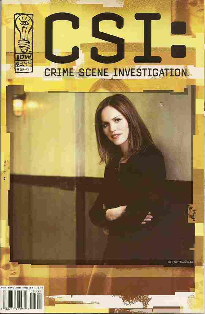 CSI CRIME SCENE INVESTIGATION PHOTO CVR #5