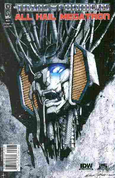 TRANSFORMERS ALL HAIL MEGATRON #14 CVR A