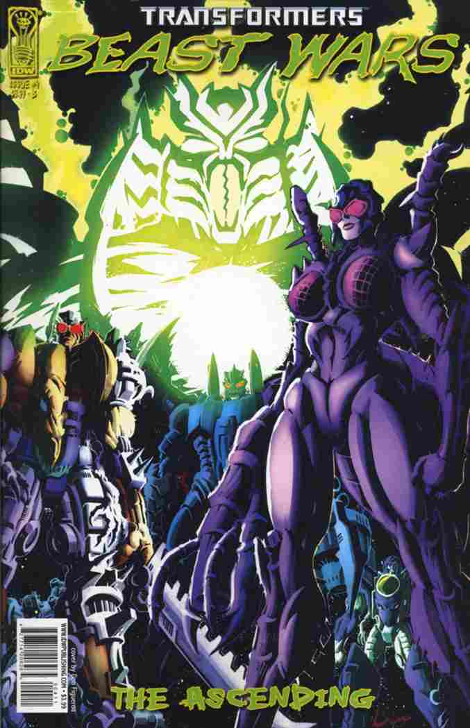 TRANSFORMERS BEAST WARS THE ASCENDING #4