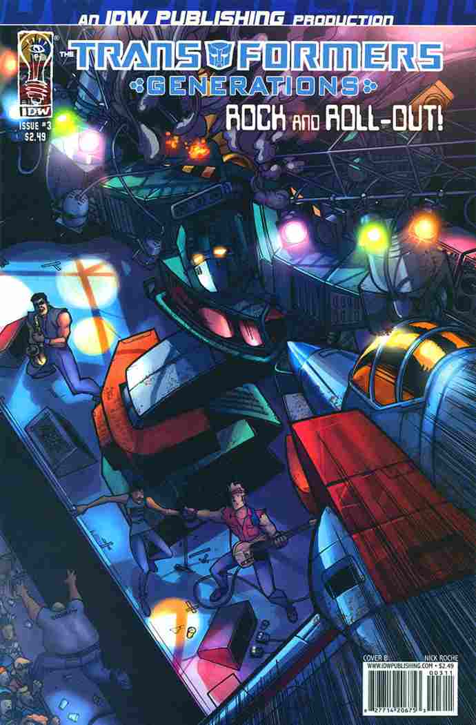 TRANSFORMERS GENERATIONS #3 CVR B