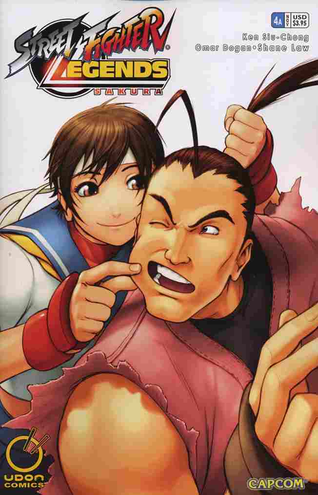 STREET FIGHTER LEGENDS SAKURA DOGAN CVR A #4