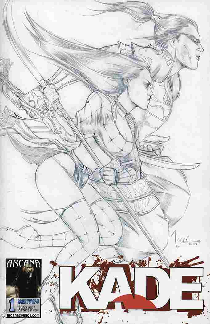 KADE RISING SUN CVR B BILLY TUUCCI #1 SKETCH VARIANT