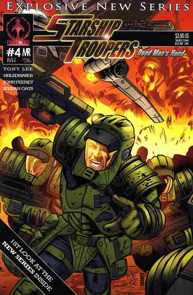 STARSHIP TROOPERS DEAD MANS HAND CVR B #4