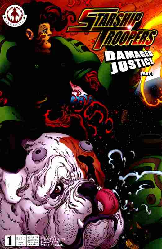 STARSHIP TROOPERS DAMAGED JUSTICE #1