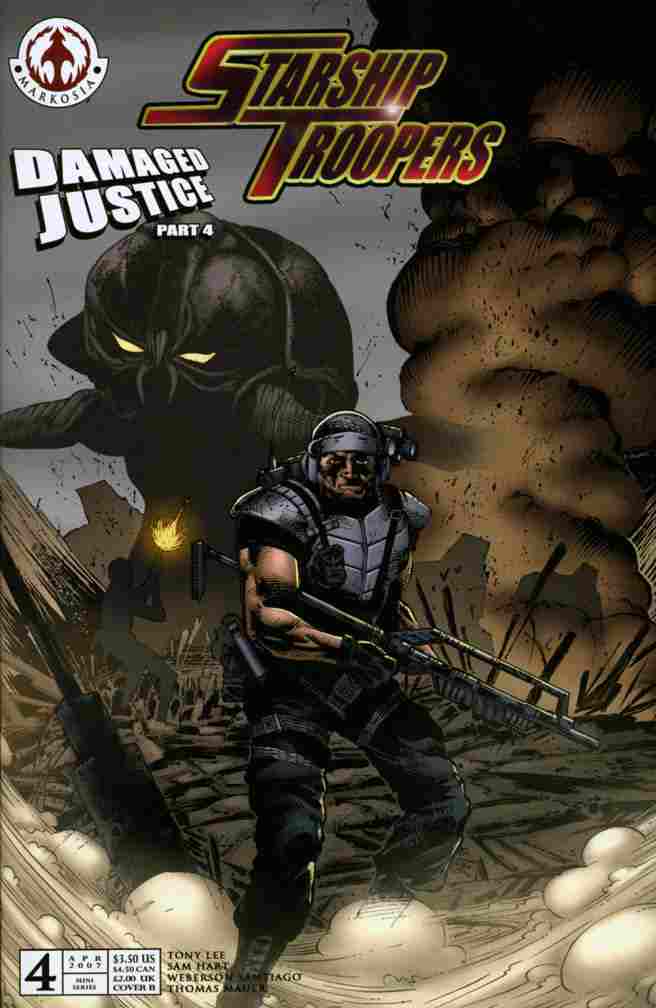 STARSHIP TROOPERS DAMAGED JUSTICE #4