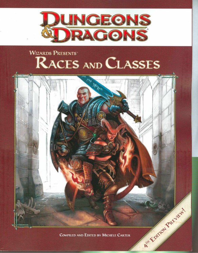 D&D 4TH ED WP RACES AND CLASSES