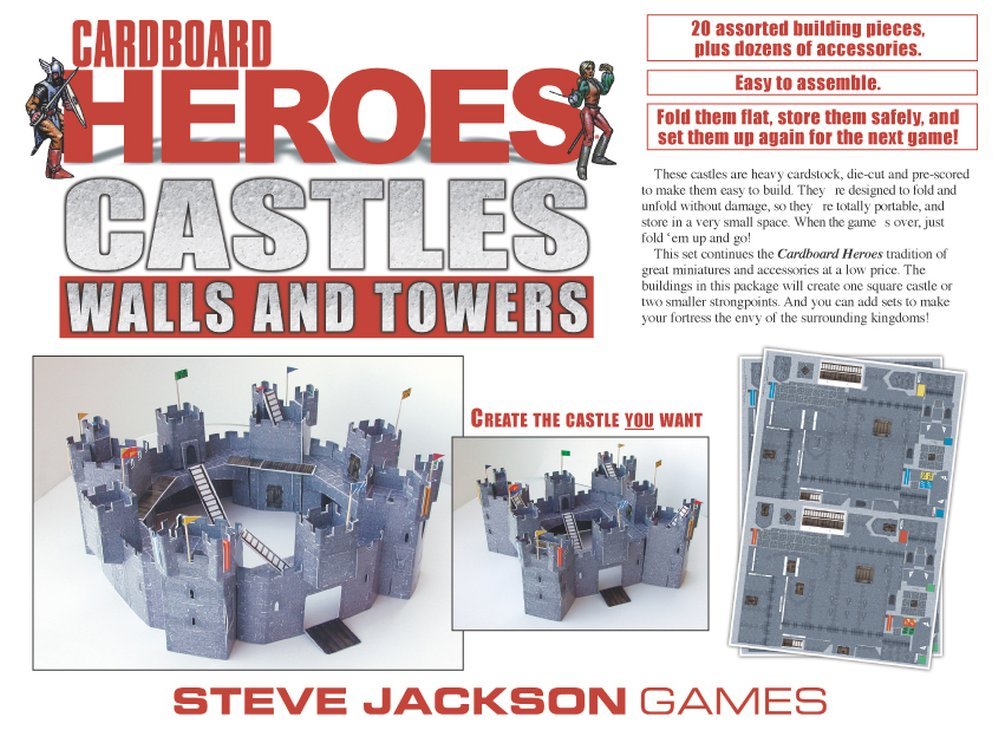 GURPS CARDBOARD HEROES CASTLES WALLS & TOWERS