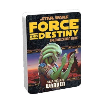 STAR WARS RPG FORCE AND DESTINY DECK GUARDIAN WARDEN