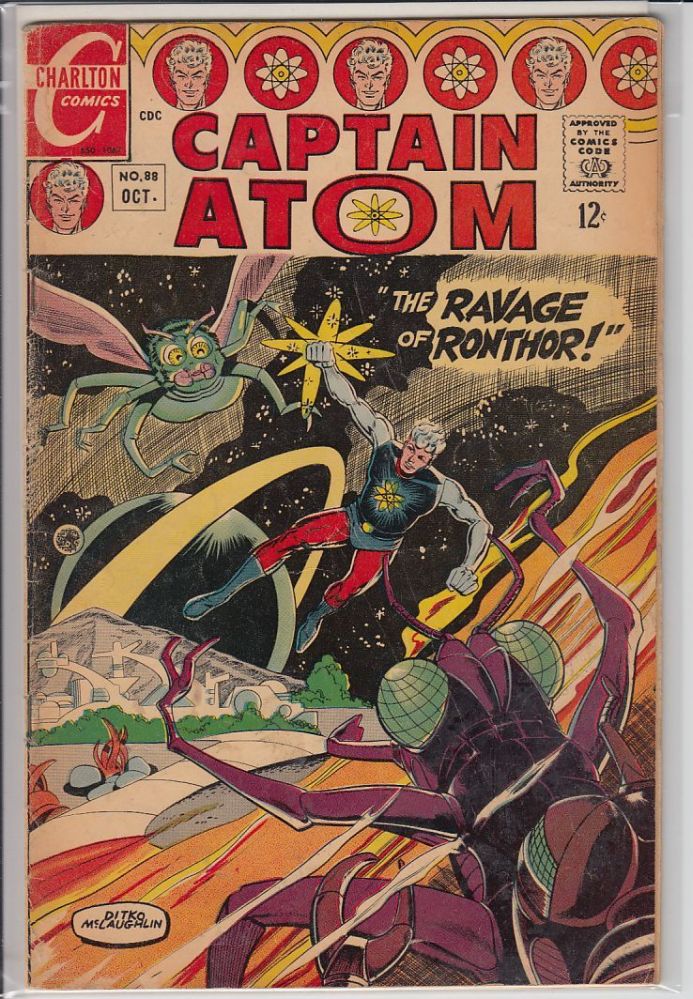 CAPTAIN ATOM (CHARLTON) #88 VG+