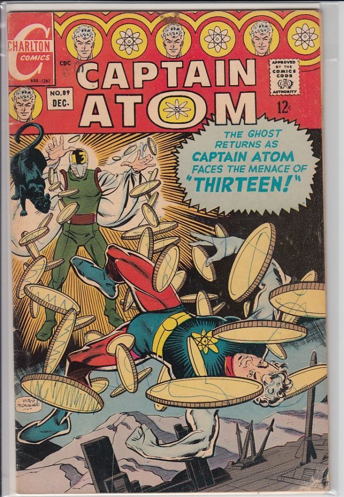 CAPTAIN ATOM (CHARLTON) #89 VG-