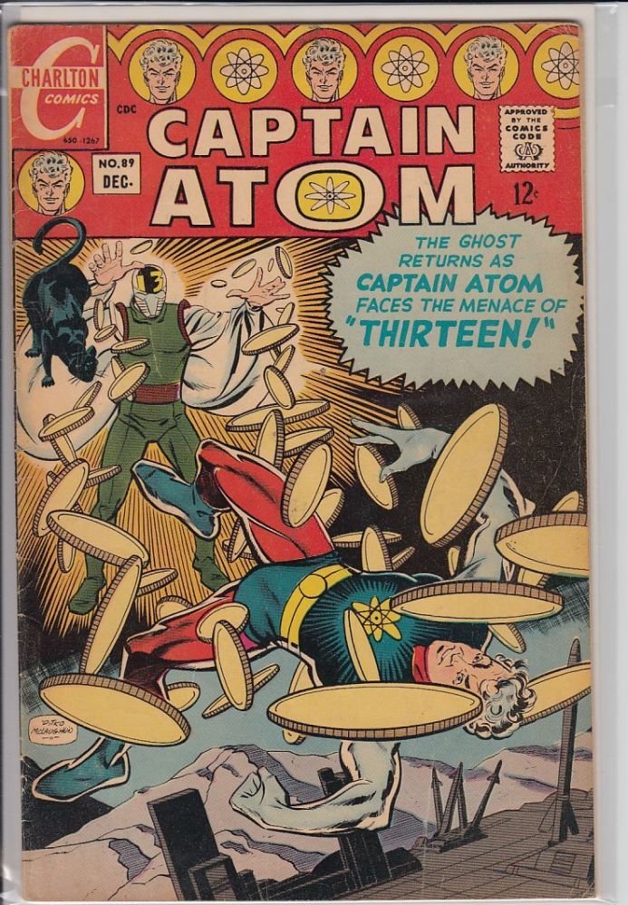 CAPTAIN ATOM (CHARLTON) #89 VG+