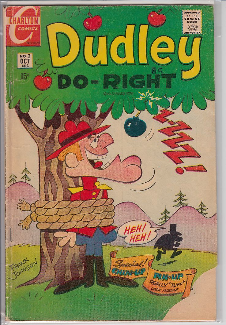 DUDLEY DO-RIGHT #2 GD+