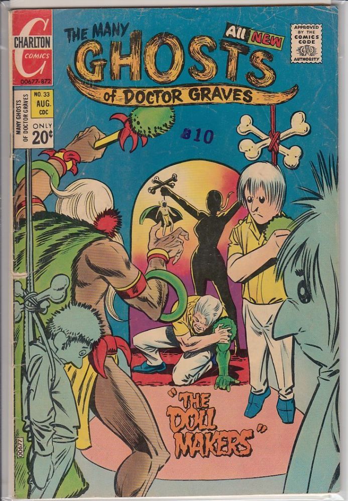 MANY GHOSTS OF DR. GRAVES, THE #33 VG
