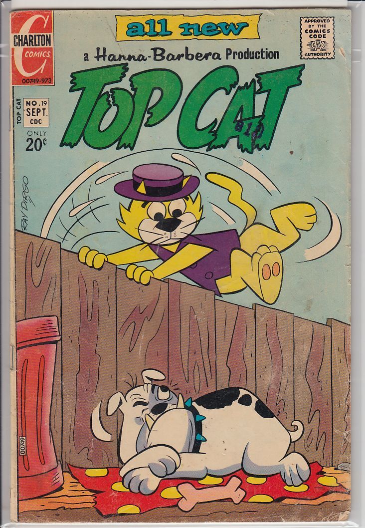 TOP CAT (CHARLTON) #19 VG