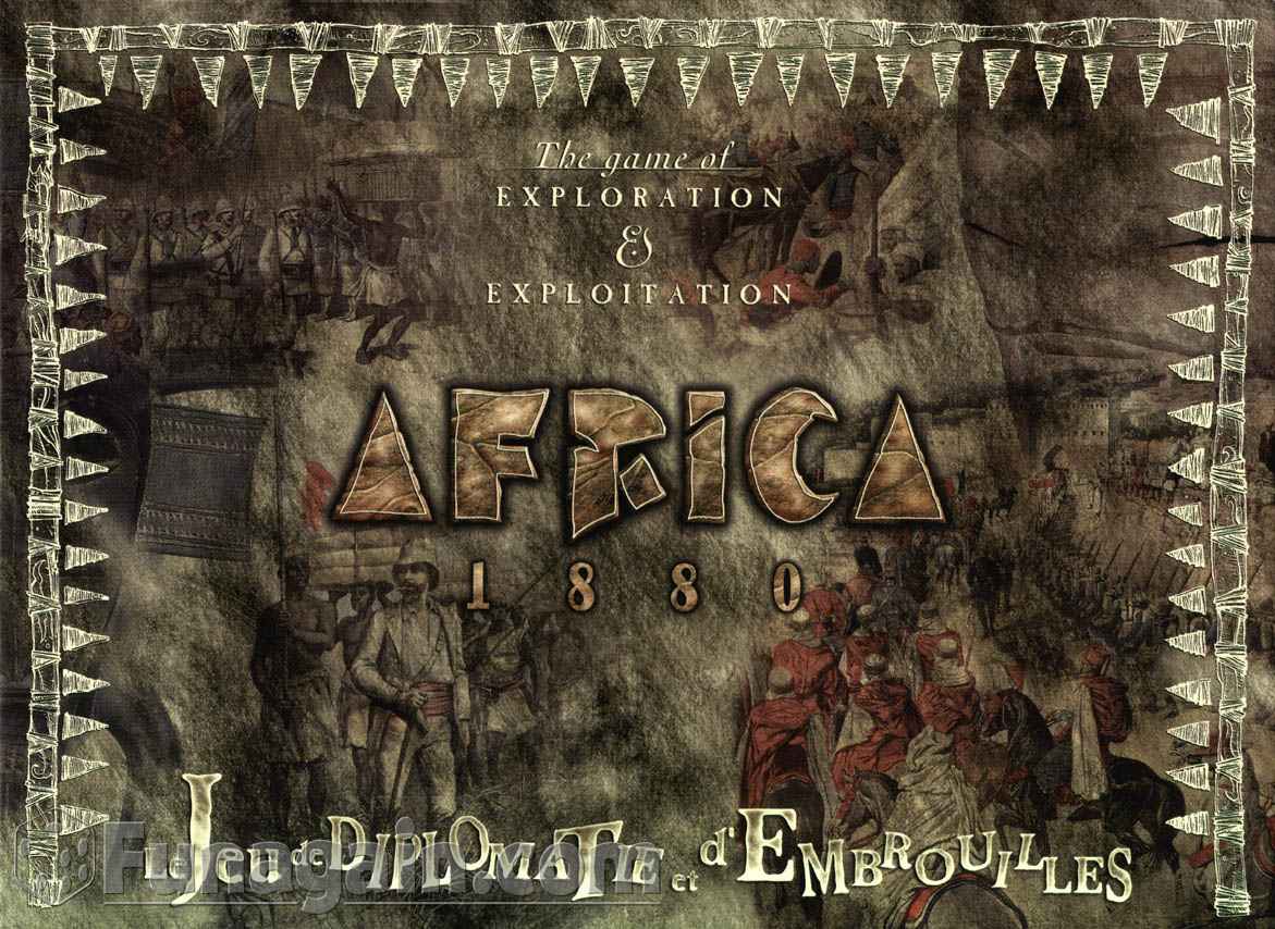 AFRICA 1880 BOARD GAME