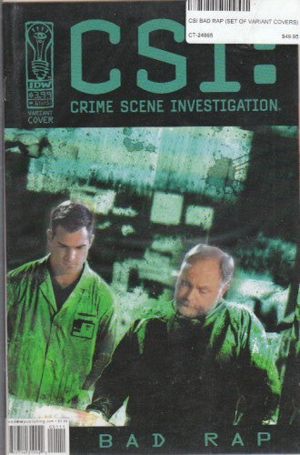 CSI BAD RAP SET (VARIANT COVERS)
