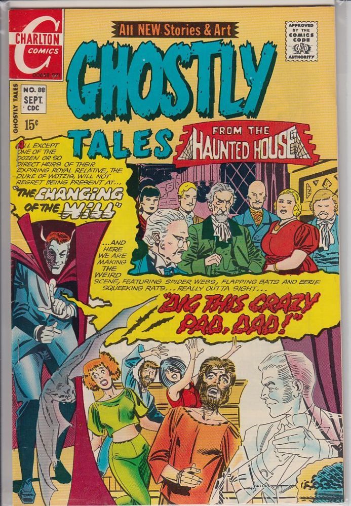 GHOSTLY TALES #88 VF+