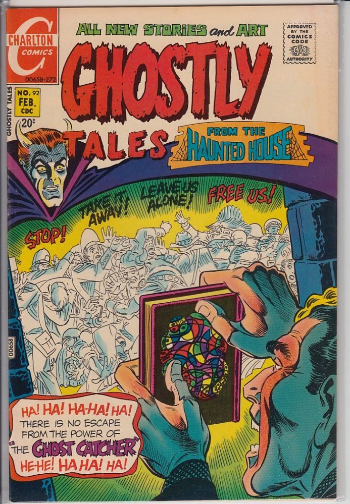 GHOSTLY TALES #92 VF+