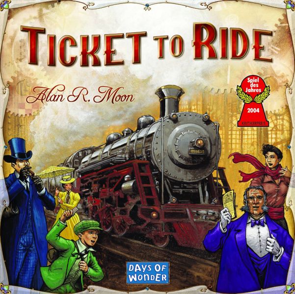 TICKET TO RIDE BOARD GAME