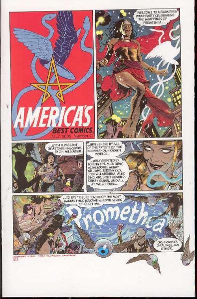 PROMETHEA COVERS BOOK SC