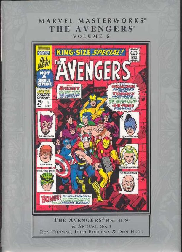 MARVEL MASTERWORKS AVENGERS HC VOL 05