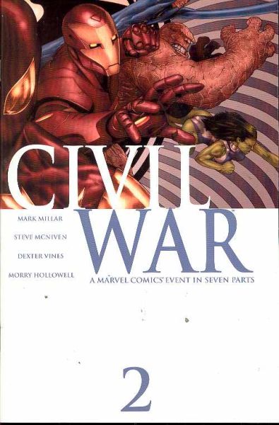 CIVIL WAR #2 (OF 7) NM-