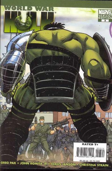 WORLD WAR HULK #3 VAR