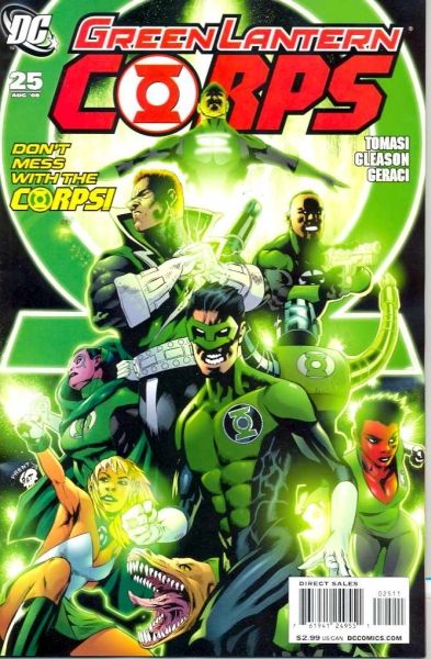 GREEN LANTERN CORPS (2006) #25