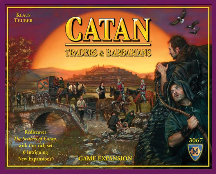 SETTLERS OF CATAN TRADERS & BARBARIANS GAME EXPANSION