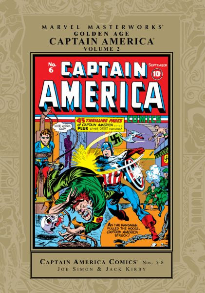 MARVEL MASTERWORKS GOLDEN AGE CAPTAIN AMERICA VOL 02 HC