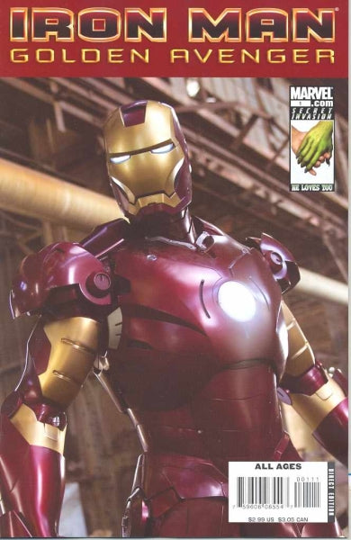 IRON MAN GOLDEN AVENGER #