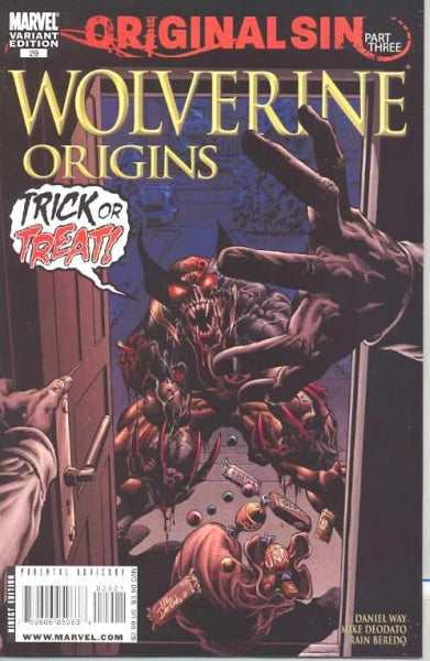 WOLVERINE ORIGINS DEODATO ZOMBIE VAR #29