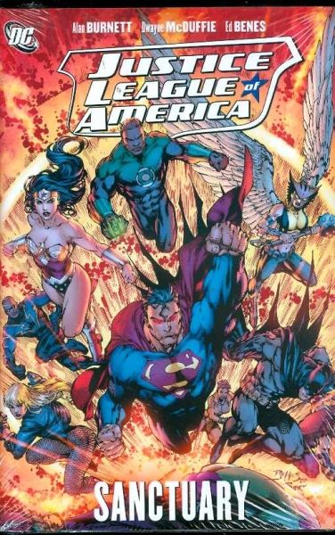 JUSTICE LEAGUE OF AMERICA SANCCTUARY HC