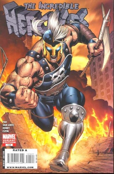 INCREDIBLE HERCULES VILLAIN VAR #124