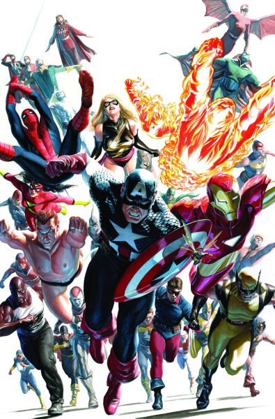 AVENGERS INVADERS #12 BY ALEX ROSS POSTER