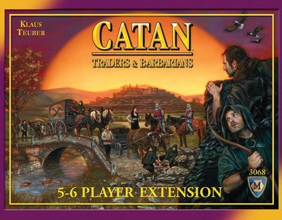 SETTLERS OF CATAN TRADERS & BARBARIANS 5-6 PLAYER EXTENSION