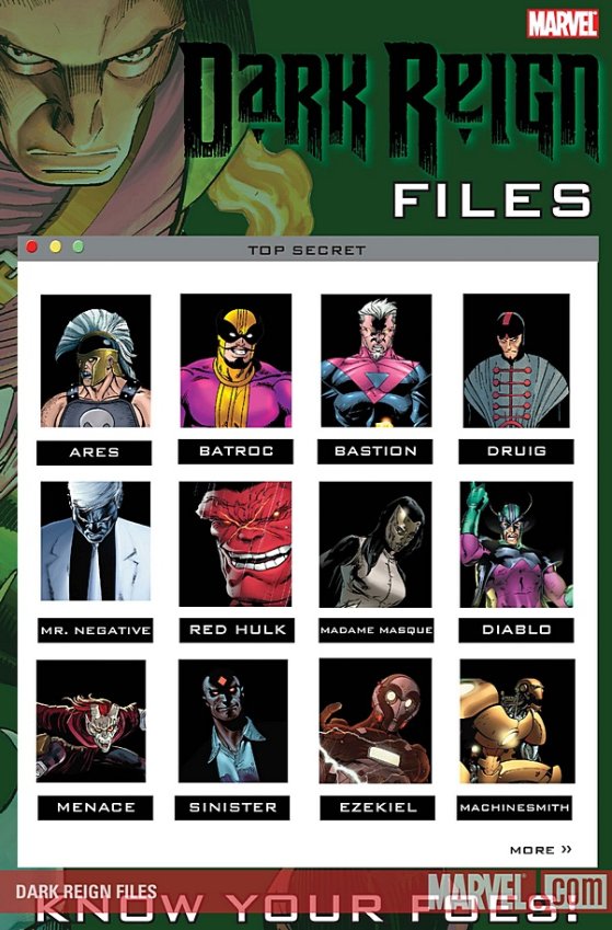 DARK REIGN FILES #1