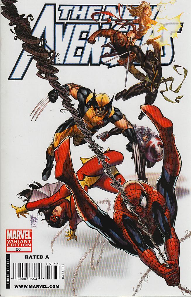 NEW AVENGERS (2005) #50 KUBERT VAR