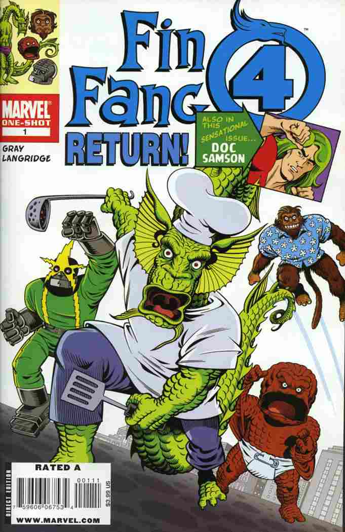FIN FANG FOUR RETURN #1