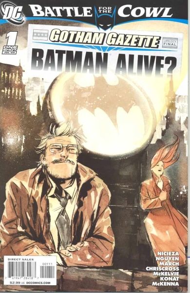 GOTHAM GAZETTE #1 BATMAN ALIVE