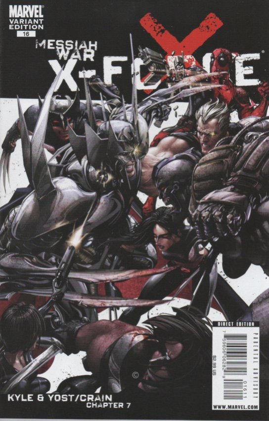 X-FORCE (2008) #16 VARIANT COVER