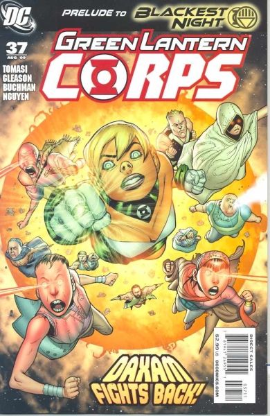 GREEN LANTERN CORPS (2006) #37