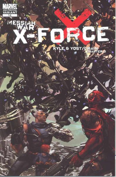 X-FORCE (2008) #14 2ND PTG CRAIN VAR