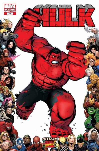 HULK (2008) #13 70TH FRAME GOLDEN VAR DKR