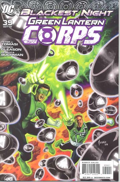 GREEN LANTERN CORPS (2006) #39 VAR ED (BLACKEST NIGHT)